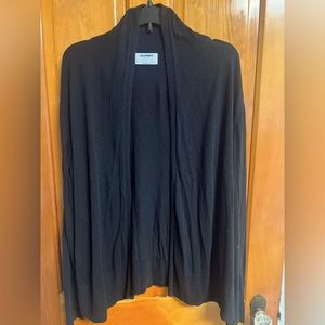 Old Navy Black Long Sleeve Cardigan XL